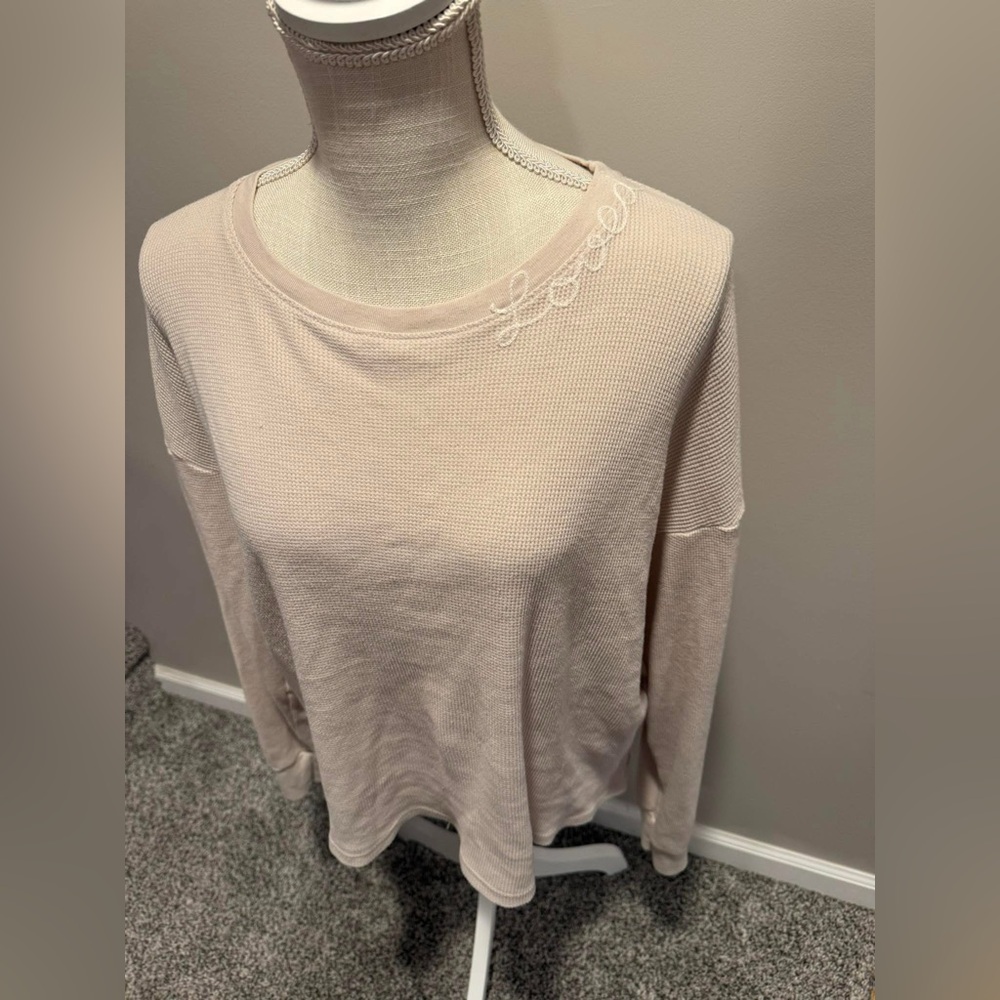 Sundry for Evereve waffle knit long sleeve
